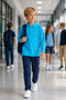 3-Pack Premium School Polo Collar 100% Cotton Boys' School T-Shirt Long Sleeve 8-16 Years |   Children's School Uniform Polo Collar Basic T-Shirt Unisex Long Sleeve Soft Textured Breathable Fabric - 4