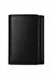 Genuine Leather Vertical Magnet Unisex Black Wallet with Gift Box Mcz3018 - 4