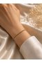 Gold Color Twisted Chain Steel Women's Bracelet - Rope Chain