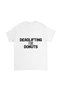 Men's Sports Humor Printed T-Shirt Weightlifting Donut Themed Relaxed Fit Short Sleeve Round Neck Casual Modern - 2
