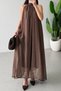 Lace-Detail Halter Neck Long Dress Pes3438 - 6