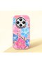 Redmi 14C 4G/5G Compatible Shock-Absorbing Camera Protected Pink Silicone Case