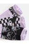 Girls Assorted Kuromi Ankle Length Socks 3 Pack - 4