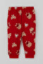 Baby Girl Pajama Set Cute Cookie Baby & Bow Patterned Front Snap Fasteners 4 Months - 1 Year Old - 5