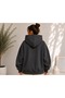 Women's Minimal Printed Oversize Sweatshirt - 2