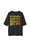 Women's Oversize T-Shirt Dog Print Short Sleeve Round Neck Relaxed Fit Casual Wear Modern Stylish - 2
