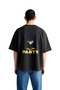 Fun Party Atmosphere Printed Men's Oversize T-Shirt