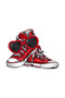 Red Sneakers Heart Design Printed Kids T-Shirt - 3