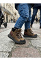 Genuine Leather Zippered Daily Orthopedic Children's Boots - 5