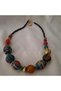 Handmade Colorful Bohemian Short Women's Necklace - 2