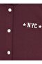 Lcw Kids Mürdüm College Collar Nyc Printed Girls' Jacket - 3