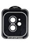 iPhone 11 Pvd Metal Camera Lens - Black - 2
