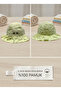 Cotton Baby Bucket Hat - Eye Patterned Ruffle Beach Sun Hat - 3