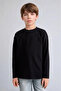 Long Sleeve Boys' Sweatshirt E9661A8/Bk81 - 3