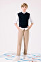 Boy's Canvas Trousers U3254A6/Bg716