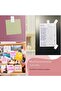 20 Transparent Self-Adhesive Clip Tapestry Photos in Black - 5