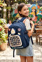 1815 Triple Set Primary School Bag with Pen Holder and Lunch Bag Dark Blue - 3