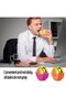 Silicone hamburger clip 2-piece set, retractable non-contact, pink. - 5