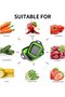 Folding drying rack with handle, square shape, suitable for kitchen, green-grey. - 4