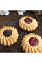 Wooden pumpkin cookie mold, non-stick embossed, suitable for baking, yellow. - 5
