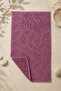 La Notte Flora Queen Velvet Hand Towel Plum 50X90 cm - 5