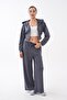 Women's Zipper Detailed Hooded Modal Set 265055 - - 2
