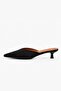 Ozy Women's Pointed Toe Low Heel Slippers 4cm - 2