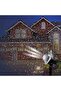LED snowflake projector timer cool white. - 3