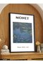 Monet Water Lilies One Piece Wooden Framed Painting - 2