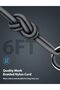 URBAN USB C Cable 6 ft for Xiaomi 120W HyperCharge Turbo Fast Charging,6A Type C Cable Right Angle. - 4