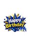 Sonic Themed Cake Toothpick Set of 6 Happy Birthday Children's Birthday Cake Decoration - 2