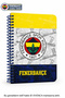 Licensed Spiral Notebook A6 Lined Thick Cover Medium Size 60 Pages Yellow Dark Blue - 2