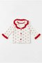 Bandana Long Sleeve Shirt Collar Girls' Pajama Set - 2