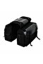 Khaki waterproof double pannier canvas.