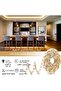 Led Strip Lights Battery Powered, Adhesive Led strip with Remote Warm White, Battery Powered 8 Modes - 6