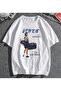 Mi̇ngalondon March Iddeverray White Unisex Oversize T-Shirt - 2