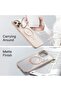URBANNX Rotatable Ring Stand Case for iPhone 16 Pro Max, Desert Titanium | Compatible with MagSafe - 8