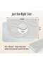 Stone Bath Mat for Bathroom,Diatomite Bath Stone Mat Super Absorbent Quick Drying，Non-Slip Sto - 3