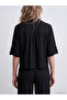 Lcw Vision Black Oversized Women's Shirt - 3