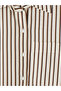 Lcw Modest Yellow Striped Oversize Poplin Women's Shirt Tunic - 6