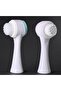 Double Sided Silicone Facial Cleansing Massage Skin Care Brush 1 Piece - 4