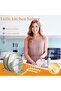 Cutting Board Organizer & Dish Rack - Adjustable Pot Lid Holder for Bakeware, Plates, Pans & Kitchen - 5