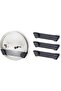Universal Pot Lid Organizer for Cabinet - Upgraded 4 Pack Inside Cabinet Door Wall Mount Pan