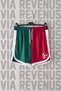 Volleyball Printed Jersey Sports Training Shorts with Piping Detail