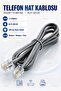 High-Quality Rj11 Telephone Modem Line Cable 1.5 Meters 6P/2C – Adsl Vdsl Fax Pos Switchboard Connection Cable