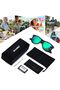 Classic Square Sunglasses for Men Women Polarized UV400 Protection | Lightweight Rectangular - 6