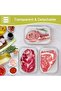 Bacon Storage Container For Fridge, ‎4-Tier Airtight Thick Plastic Deli Meat Storage Containers for - 5