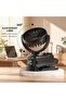 Mini USB clip-on fan, mini rechargeable atomizing humidifier, 4 wind speeds, desktop fan, mini portable fan, suitable for home, desktop and office - 2
