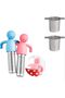Tea Infuser Stainless Steel Strainer with Silicone Lid Herbal Tea Diffuser for Loose Leaf Tea