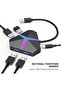 موزع USB 3.0، موزع USB بأربعة منافذ، محول USB متعدد المنافذ الإضافية، محول شحن عالي السرعة - 6